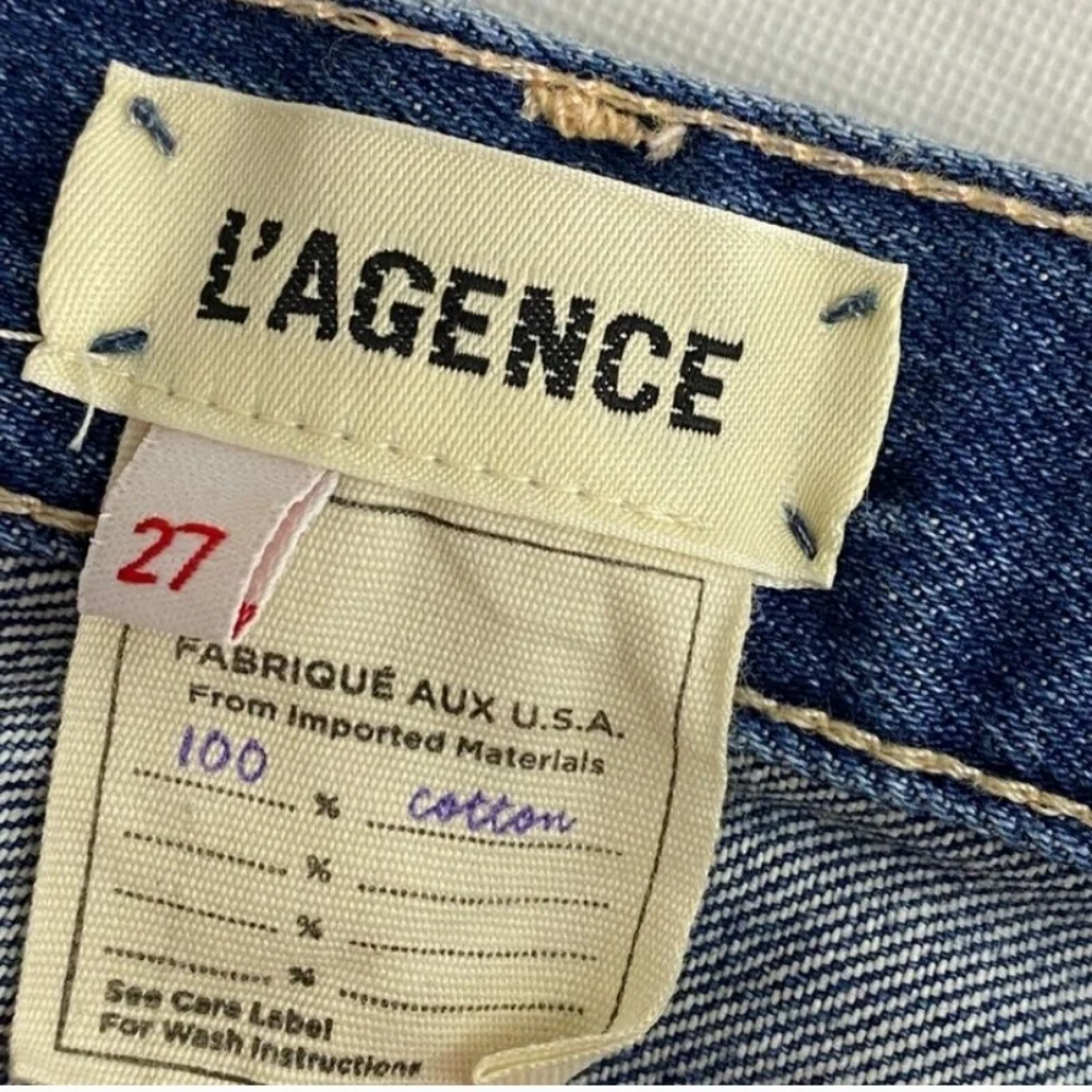 🇺🇸 L'Agence Olga high rise cuffed cigarette jean - Picture 5 of 7